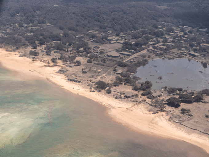 Tonga tsunami disaster