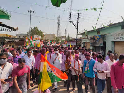 चंद्रपूर जिल्ह्यात काँग्रेसची सरशी; तीन नगरपंचायतीत बहुमत, तर भाजपची पिछाडी