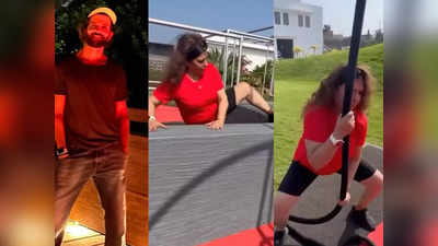 रितिक रोशन ने दिखाए मां के 6 एक्सरसाइज़ वीडियो, 68 की उम्र में दीवार कूद रहीं पिंकी रोशन