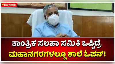 ತಾಂತ್ರಿಕ ಸಲಹಾ ಸಮಿತಿ ಒಪ್ಪಿಗೆ ನೀಡಿದ್ರೆ ಮಹಾನಗರಗಳಲ್ಲೂ ಶಾಲೆ ಓಪನ್‌: ಬಿಸಿ ನಾಗೇಶ್‌