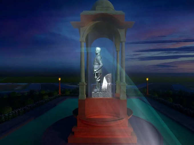 Netaji statue