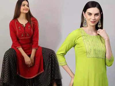 பெரும் தள்ளுபடியில் கிடைக்கும் ஸ்டைலான womens Kurtis