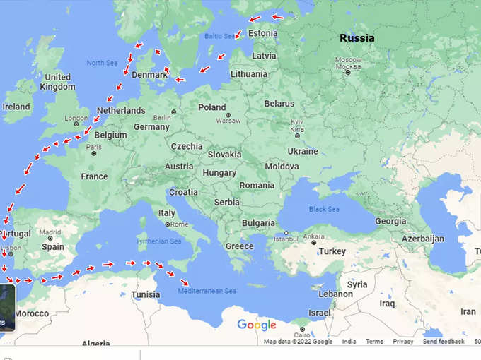 Russian Navy Path