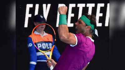 Rafael Nadal News: राफेल नडाल इतिहास रचने के बेहद करीब, 14वीं बार मारी ऑस्ट्रेलियाई ओपन के क्वॉर्टर फाइनल में एंट्री