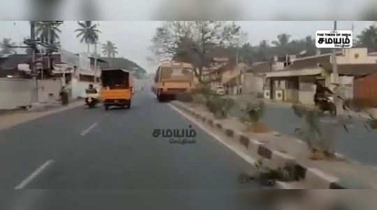 வடிவேல் காமெடியை மிஞ்சிய அரசு பேருந்து ஓட்டுநர்!