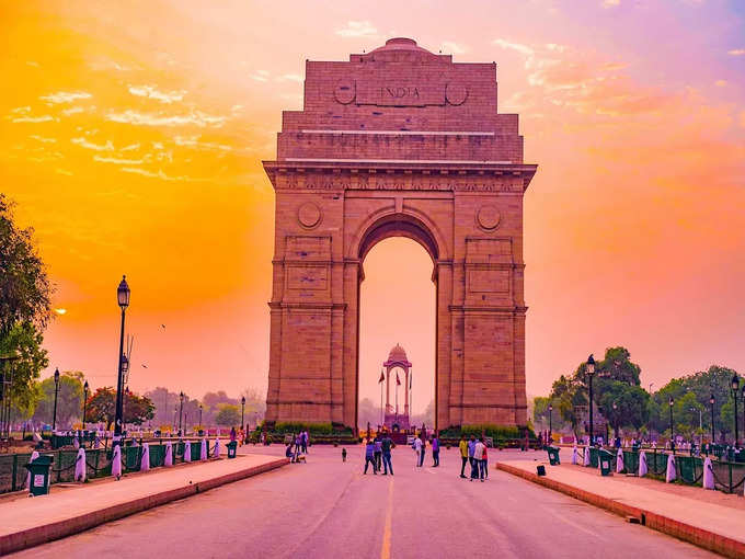 दिल्ली में इंडिया गेट - India Gate In Delhi