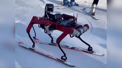 China Skiing Robot: चीन ने बनाया बर्फ पर दौड़ने वाला रोबोट, 6 पैरों से मचा रहा धमाल, भारत की बढ़ाएगा टेंशन!