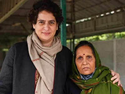 khushi dubey mother Join Congress: खुशी दुबे की मां ने थामा कांग्रेस का हाथ, बिकरू कांड में शहीदों के परिजन बोले शहीदों का अपमान