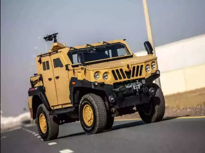 Mahindra Armoured Light Specialist Vehicle