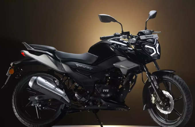 TVS Raider 125: इंफोटेनमेंट डिस्प्ले