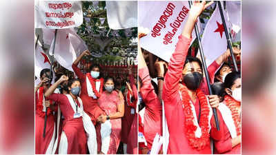 കൊവിഡ് മാനദണ്ഡം കാറ്റിൽ പറത്തി; കോളേജുകളിൽ വിജയാഘോഷവുമായി എസ്എഫ്ഐ