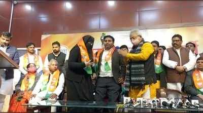 Nida Khan joins BJP: मौलाना तौकीर रजा की बहू निदा खान भाजपा में शामिल... तीन तलाक की लड़ाई से आई थीं चर्चा में