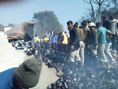 जयपुर की कैमिकल फैक्ट्री में बड़ा हादसा, 3 मासूम बच्चों सहित 4 जले