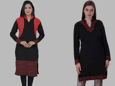 इन Woolen Kurti में आपको गर्माहट के साथ मिलेगा खूबसूरत लुक, जींस और सलवार के साथ करें पेयर