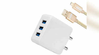 அதிநவீன charger adaptor மூலம் வேகமாக சார்ஜ் செய்யலாம்.