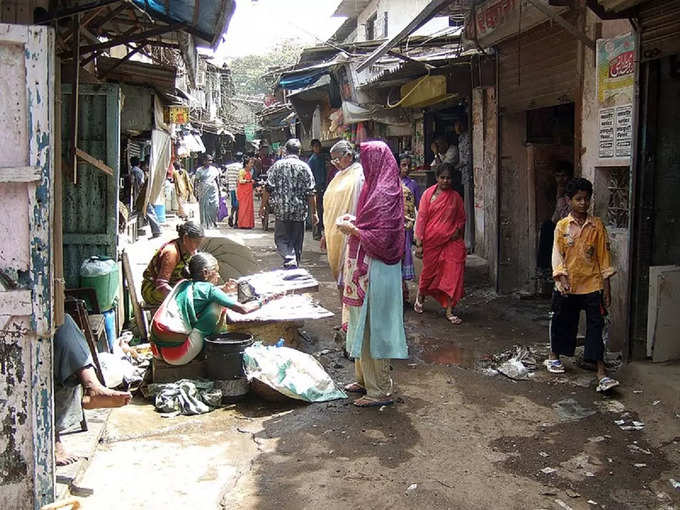 धारावी दुनिया का तीसरा सबसे बड़ा स्लम क्षेत्र -