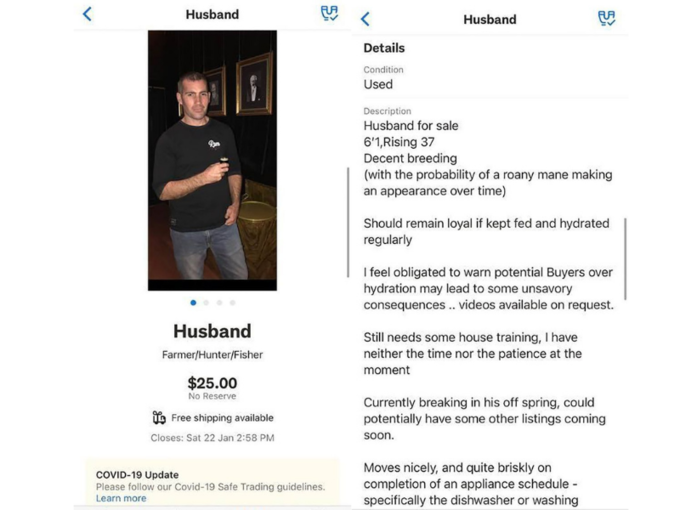 Husband for sale ad goes viral by irish wife linda