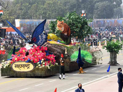 maharashtra tableau : जैवविविधतेने मनं जिकली! महाराष्ट्राच्या चित्ररथाने बाजी मारत गाठले लोकप्रियतेचे शिखर