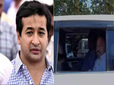 Nitesh Rane: तब्येत बिघडल्याने नितेश जिल्हा रुग्णालयात; नारायण राणे निघाले भेटीला