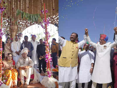 भूपेश बघेल के बेटे की शादी, बारात में सीएम ने खूब लगाए ठुमके, खास लोग बने मेहमान, देखें तस्वीरें