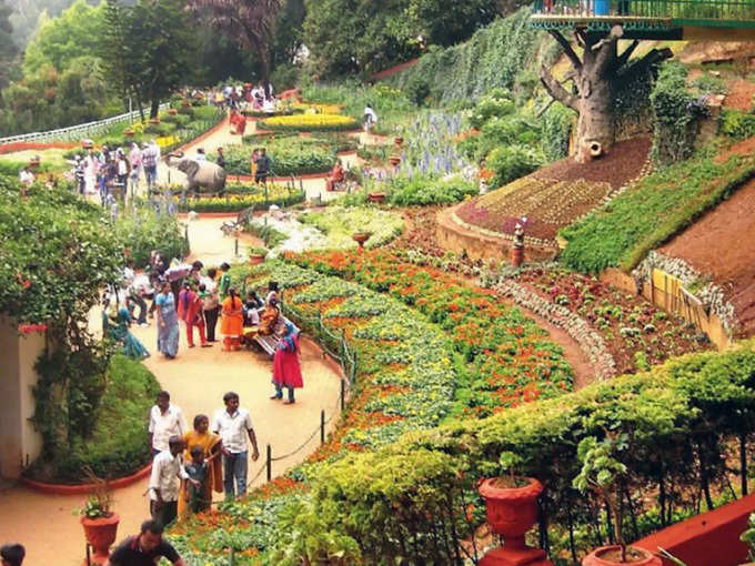 सरकारी वनस्पति उद्यान, ऊटी - Government Botanical Gardens, Ooty