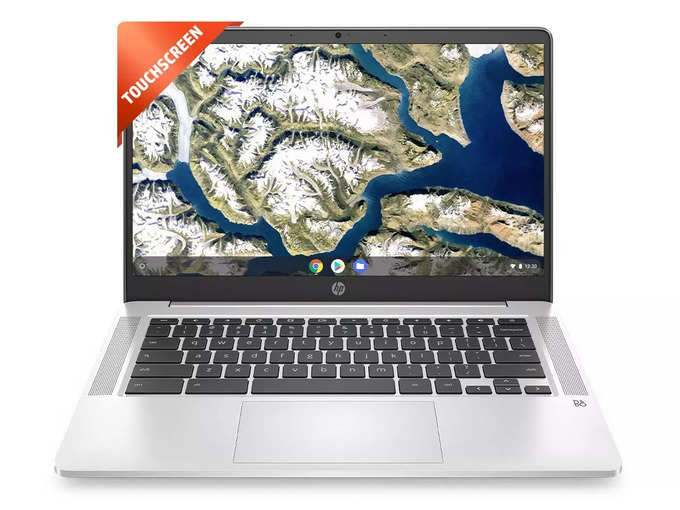 HP Chromebook 14 Intel Celeron N4020-4GB SDRAM/64GB eMMC + 256GB Expandable Storage 14inch(35.6 cm) Thin &amp; Light Touchscreen Laptop (Chrome OS/B&amp;..