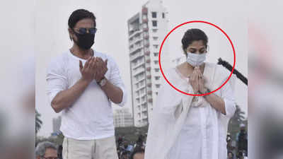 Fact Check: क्‍या शाहरुख खान संग लता मंगेशकर के अंतिम दर्शन कर रही ये महिला गौरी खान है?