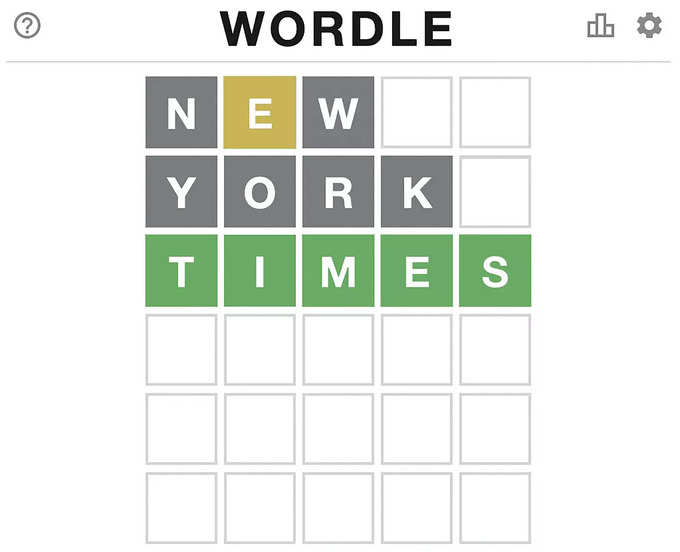 The New York Times Buys Wordle
