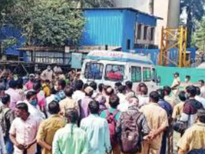 Navi Mumbai : ५व्या मजल्यावरून लोखंडी अँगल अंगावर पडून कामगाराचा मृत्यू