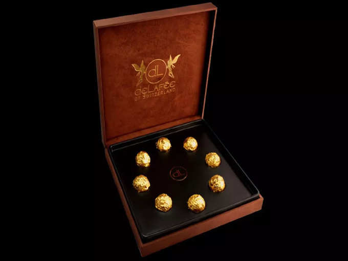 डी लाफे गोल्ड चॉकलेट बॉक्स - DeLafée Gold Chocolate Box