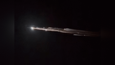 Spacex Rocket: धरती पर 5 साल बाद गिरा एलन मस्‍क का रॉकेट, आकाश में उल्‍कापिंडों जैसी बारिश