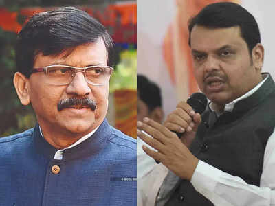 fadnavis slams sanjay raut : फडणवीसांचा संजय राऊतांवर पलटवार; म्हणाले, सिंह गिधाडाच्या धमक्यांना...