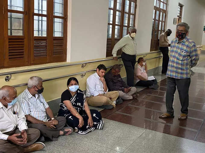 vikasa soudha protest