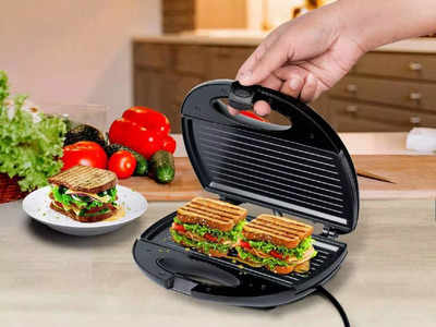 கிரிஸ்பியான சாண்ட்விச் செய்ய உதவும் தரமான Grill Sandwich Maker.