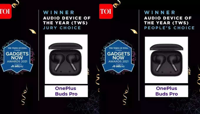 ​ఆడియో డివైజ్ ఆఫ్ ది ఇయర్ (టీడబ్ల్యూఎస్) (Audio device of the year - TWS)