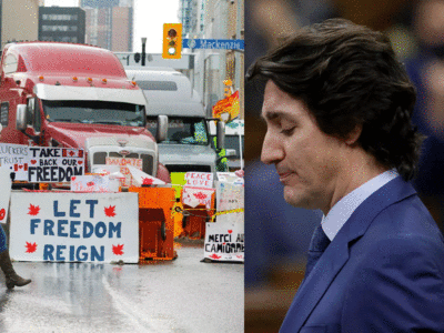 Canada Protest: कनाडा में जस्टिन ट्रूडो की सत्ता उखाड़ फेंकेंगे, 50 हजार ट्रक ड्राइवरों का ऐलान, कई देशों में प्रदर्शन