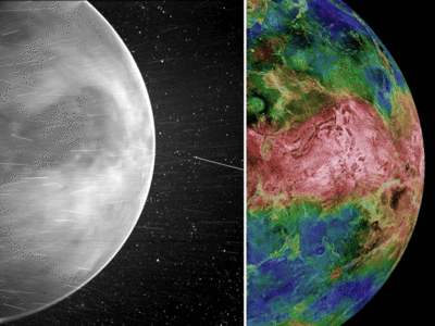 Venus Images: रात में 860 डिग्री पर धधकती रहती है शुक्र ग्रह की सतह, NASA ने खींची पहली तस्‍वीर