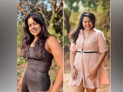 91 किलो हो गया था Sameera Reddy का वजन, तब और अब की तस्वीर के साथ शेयर की Health Tips