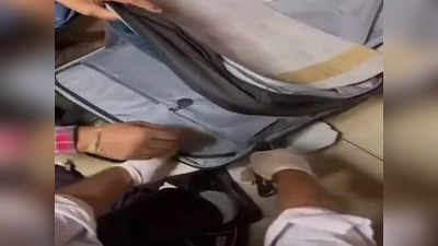 Mumbai : बॅग घेऊन मुंबई विमानतळावर उतरली महिला; झडती घेतल्यानंतर अधिकारीही चक्रावले