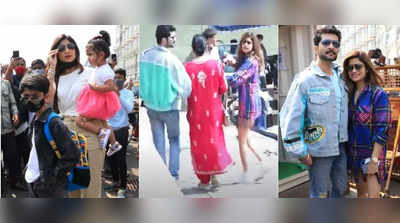 Valentines Day સેલિબ્રેટ કરવા પરિવાર સાથે અલીબાગ ઉપડી Shilpa Shetty, Raqesh Bapat Shamitaનાં મમ્મીને હાથ પકડીને બોટ સુધી લઈ ગયો