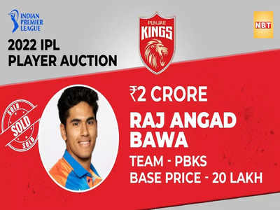 Raj Bawa Sold To PBKS: U19 वर्ल्ड कप के हीरो राज बावा पर छप्पर फाड़ पैसा, मिली कप्तान से चार गुनी अधिक कीमत