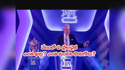 IPL Auctionలో ఏ ఫ్రాంఛైజీ ఎంత ఖర్చు చేసింది? ఎంత మందిని కొన్నదంటే? 