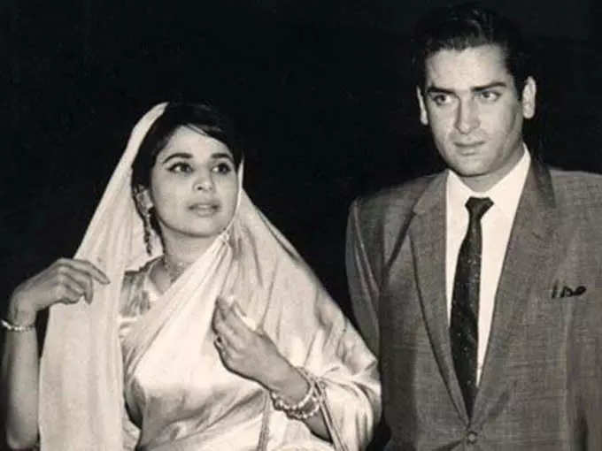 Shammi Kapoor-Geeta Bali