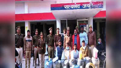 Lucknow Crime: पुलिस के हत्थे चढ़ा नकली शराब बनाने वाला गिरोह, स्प्रिट मिलाकर ऐसे करते थे निर्माण
