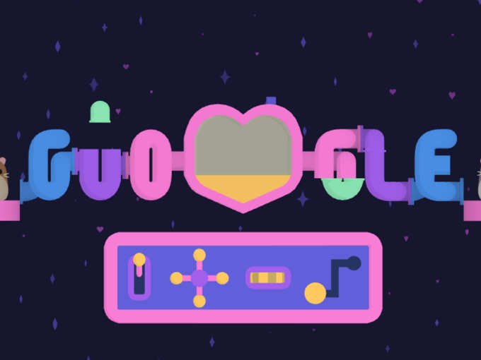 google doodle feb 14 game.