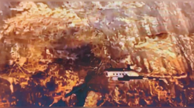 300 ફૂટ ઉંચા પહાડ પરથી વિદ્યાર્થી પટકાયો, રેસ્ક્યુ ઓપરેશનનો Video હચમચાવી દેશે