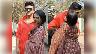 Naagin 6 के सेट पर Karan Kundrra ने Tejasswi Prakash को किया गुडबाय KISS, फैन्स बोले- ये जोड़ी हिट है