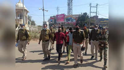 Shivpuri Update News : बस में तोड़फोड़ करने वाले बदमाश गिरफ्तार, पुलिस ने निकाला जुलूस
