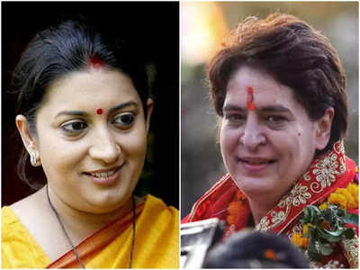 UP Election: राहुल के बाद अब प्रियंका को यूपी से बेदखल करने पर तुलीं स्मृति ईरानी, महराजगंज में बोला हमला