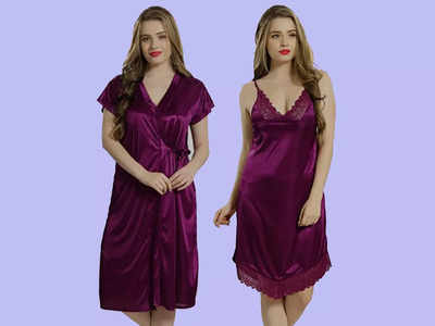 पिंक कलर की इन Night Dress में हॉट और बोल्ड दिखेंगी आप, कीमत भी है इतनी कम